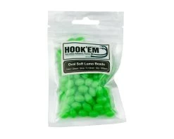 Hookem Soft Glow Beads -Angling Discount Store 10mmgreen