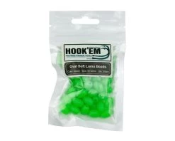 Hookem Soft Glow Beads -Angling Discount Store 12mmgreen