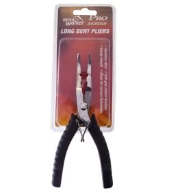 Jarvis Walker Pro Series 6 Inch Long Bent Nose Pliers SS