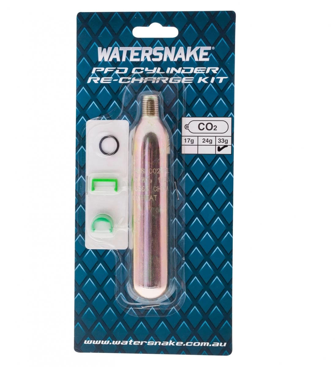 Watersnake Cylinder 33gm With Clips For Adult Inflatable 3 Watersnake Cylinder 33gm With Clips For Adult Inflatable