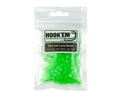 Hookem Soft Glow Beads -Angling Discount Store 8mmgreen
