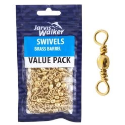 Jarvis Walker Value Swivel Packs 15 Jarvis Walker Value Swivel Packs -Angling Discount Store 998 JW Swivels Brass Barrel Value Pack f358d3e7 8bdf 427a 9597 ab561db949b7