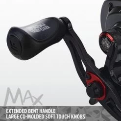 Abu Garcia Max 4 Pro Baitcaster -Angling Discount Store AbuGarica Max4 40 LP Handle info