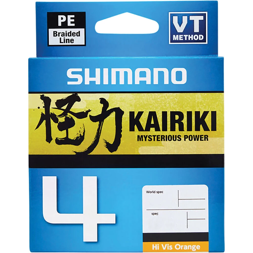 Shimano Kairiki 4 PE Braid 3 Shimano Kairiki 4 PE Braid