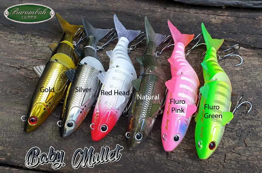 Barambah Lures - Baby Mullet 120mm 4 Barambah Lures - Baby Mullet 120mm - Image 2