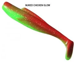 Zman DieZel MinnowZ 4inch -Angling Discount Store Nuked Chicken Glow