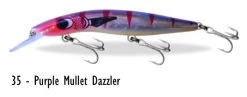 Classic Barra 120mm Lures -Angling Discount Store Purple Mullet Dazzler 96ffdf88 8ce1 499a 8e70 d1c86e6e94cb