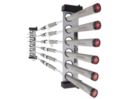 Abu Garcia ABU Horizontal 6 Rod Rack -Angling Discount Store abu 6 slot rod holder alt3