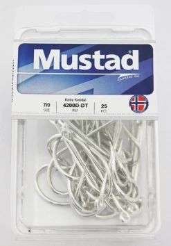 Mustad 4200D Kirby Kendal Hook Box -Angling Discount Store full 1274 H4200 1