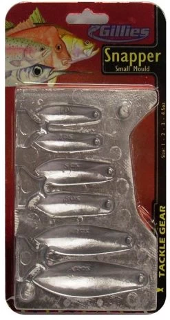 Gillies Sinker Mould Range 18 Gillies Sinker Mould Range -Angling Discount Store gillies snapper small sinker mould 12270 11965964 L