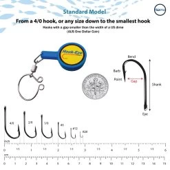 HOOK-EZE KNOT TYING TOOL (TWIN PACK)
