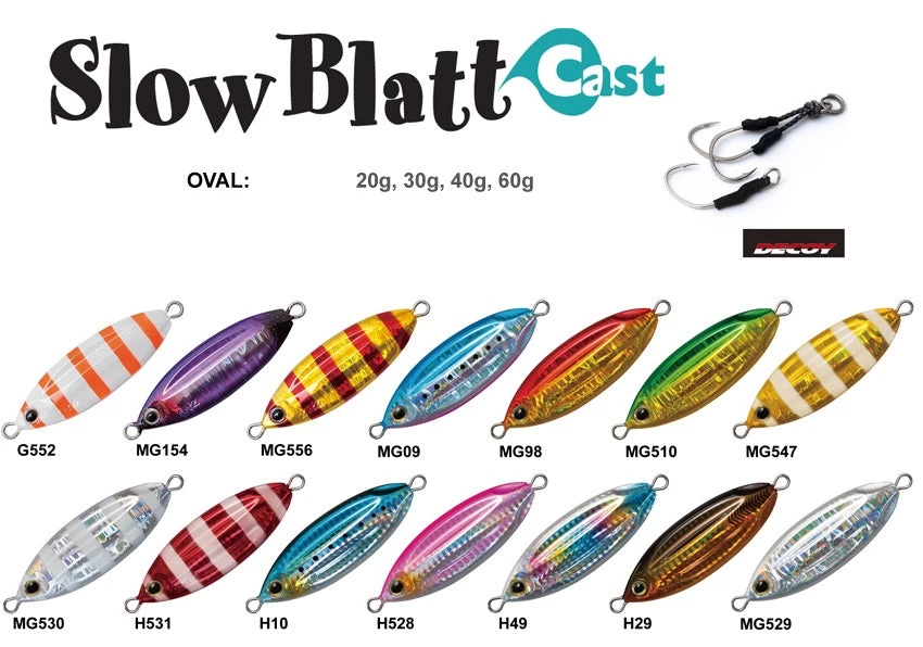 Palms Slow Blatt Cast Jig Oval 4 Palms Slow Blatt Cast Jig Oval - Image 2