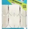 Shinto Pro 5x Tinned Trebles -Angling Discount Store shinto pro treble 5x strong bright tin hooks 2
