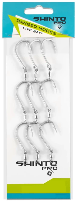 Shinto Pro Ganged Hook Swivel Live Bait