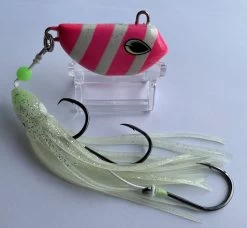 HP Tackle Snapbait Triple Threat Jigs -Angling Discount Store snapbait triple threat pink lumo stripes 155g tackleworld kawana