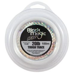 Black Magic Mono Leader Tough -Angling Discount Store tough trace leader 20lb new label