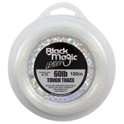 Black Magic Mono Leader Tough -Angling Discount Store tough trace leader 60lb new label