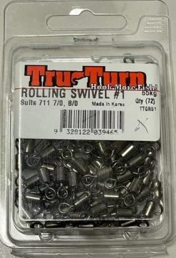 Tru-Turn Rolling Swivels -Angling Discount Store tru turn size 1