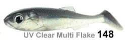 Molix Real Thing Shad 4.5inch -Angling Discount Store uv clear Multi Flake